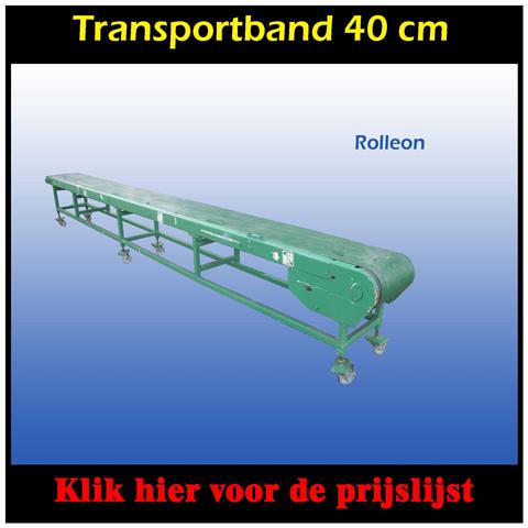 Aangedreven transportband 40 cm 