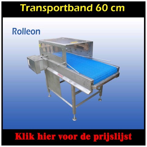 Transporband RVS 60 cm