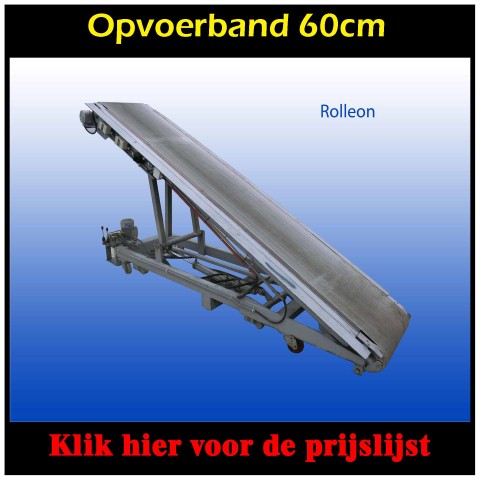 gebruikte opvoerband 60 cm 