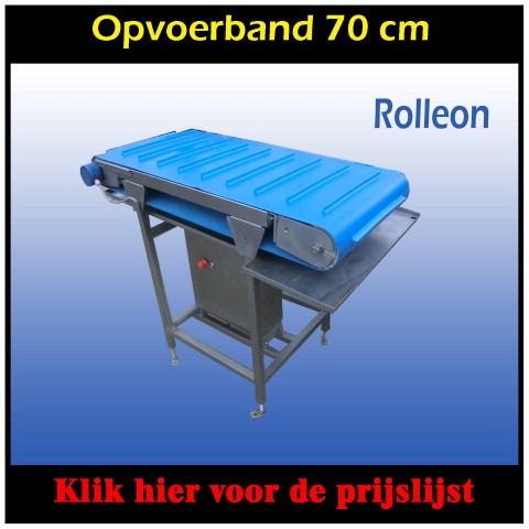 Transporband RVS 70 cm 