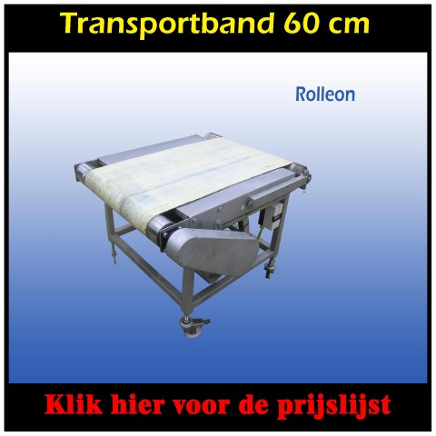 Transportband RVS 60 cm 