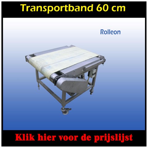 Transportband RVS 60 cm