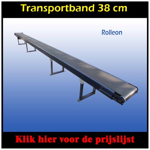 transportband te koop 38 cm 